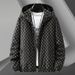 Men's Clothing Lightweight Hooded Jacket - Breathable Windproof Outdoor Casual Coat With Sun Protection, Loose Fit For Spring & Summer_viptrois.com