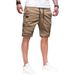 Men's 2021 Summer New Youth Cargo Casual Sports Fashion Trendy Straight-Leg Shorts_viptrois.com