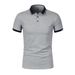 Unbeatable Quality 2025 Summer New Men's Polo Shirt Solid Color Fashion Collar Large Short Sleeve T_viptrois.com