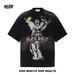 Men's Clothing GLFS Dopamine American Style Washed Old Fashion Men's Tops Summer Street Angel High End Short Sleeved Men's And Women's Style_viptrois.com