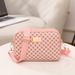 Women's Monogram Print Shoulder Bag - Sparkling Sequins Crossbody Purse For Women (Stylish & Versatile)_viptrois.com