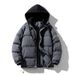 Winter Jacket For Men, Two-Piece Hooded Casual Thickened Warmth Protection Youth Stylish Fashion Cotton Coat_viptrois.com