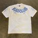 Men's Heavyweight Pure Cotton T-Shirt Oversized K411CLUB Printed Retro Loose Short Sleeved Y2K_viptrois.com