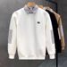 High-end Shirt Collar Long-sleeved Bottoming Shirt Sweater Men's Trendy Brand Spring And Autumn Top New Men's_viptrois.com