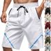 Men's Summer Sports Shorts Lightweight Casual Beach Basketball Clothing Simple_viptrois.com