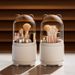 Makeup Tools & Accessories Rotating Dust Proof Beauty Brush Eyeshadow Brush Powder Brush Desktop Eyebrow Pencil Eyeliner Storage Bucket Pen Holder_viptrois.com