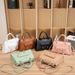 Women's Minimalist Crossbody Bag - Solid Color Small Square Shoulder Bag For Women_viptrois.com
