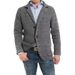 Men's Casual Knitted Cardigan Sweater Men's Long Sleeve Pocket Cardigan Knitted Sweater Men's Jacket_viptrois.com