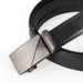 Men's Leather Belt Business Casual Double Line Automatic Buckle Belt Laser Iron Buckle Trouser Belt_viptrois.com