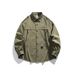 ACU Men's Plaid Workwear Shirt Jacket – Oversized Flannel Shacket For Streetwear & City Boy Aesthetic (Black/Army Green/Beige, M-3XL)_viptrois.com