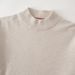 "Men's High Neck Wool Sweater - Solid Color Relaxed Fit Knit Top For Autumn & Winter"_viptrois.com