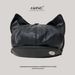 Autumn Winter Design New Leather Cat Ear Sweet Cute Warm Versatile Photo Shoot Beret Hat_viptrois.com