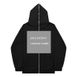 Full Drop Shoulder Hoodie Oversized Zip To Top Sweatshirt_viptrois.com