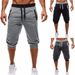 Men's Clothing Men's Style Summer Casual Shorts Color Block Fitness Jogging Five Point Logo Print For Formal & Casual_viptrois.com