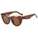 Men's Sunglasses Ins Net Red Sunglasses Anti Ultraviolet Sunglasses Fashion Elegant Ladies Cat Eye Sunglasses_viptrois.com