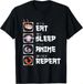 T-shirteat 2026 Sleep Repeat Manga Anime Waifu Japan Cospla_viptrois.com