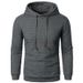 K New Men's Jacquard Knitted Sweater Long Sleeved Hooded Sweatshirt Hooded Sports Top_viptrois.com