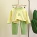 Children's Homewear Boys Pajamas Girls Velvet Thermal Underwear Long Johns Set Children's Wear_viptrois.com