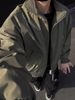 Men's Clothing Flight Jacket Short Baseball Jacket Loose Stand Collar Top_viptrois.com