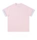 Cotton Two-tone Round-neck Short-sleeve T-, Unisex, Summer Street Fashion Personalized Rainbow_viptrois.com