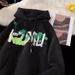 New grape tennis hooded thick hoodie with men's spring and autumn pattern design, loose fit hoodie jacket top_viptrois.com
