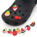 Cartoon Fruit Accessories PVC Soft Rubber Shoes Flower Shoe Buckle Decorative Buckle_viptrois.com