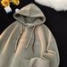 Men's Hoodie With Hat And Thick Velvet, Autumn And Winter New Trendy Men's Top_viptrois.com