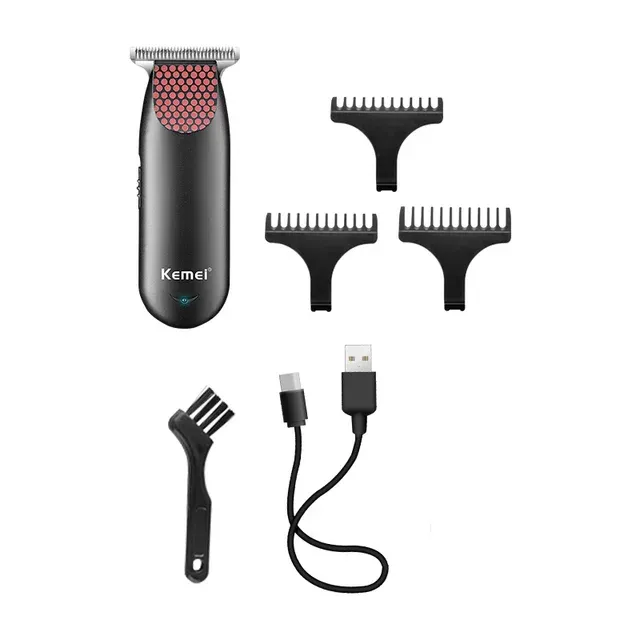889 Professional Pocket Cordless Hair Clipper Compact Mini Electric Beard HAIR Trimmer Small Portable Grooming Kit for_viptrois.com