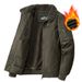 Men's Sherpa-Lined Bomber Jacket – Winter Fleece-Lined Cotton Coat With Ribbed Hem (M-5XL) | Heavyweight Aviator Style For Extreme Cold_viptrois.com