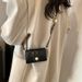Women's Crossbody Bags One-shoulder Bag With Diamond-shaped Embroidered Thread And Golden Ball Mini Casual Commuting_viptrois.com