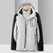 Outdoor 3-in-1 Fleece-Lined Warm Coat Men Waterproof Windproof Ski Jacket Couple Women_viptrois.com
