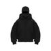 Men's Fashion Double Hooded Zip-Up Hoodie With Layered Collar - Streetwear Pullover For Winter & Spring (Black, Navy, Gray, Red, White)_viptrois.com