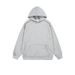 Men's Fleece-Lined Hooded Sweatshirt – American High Street Style Oversized Pullover (Light Gray/Dark Gray/Black, Sizes M-3XL)_viptrois.com