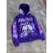 Y2K Dark Streetwear Zip-Up Hoodie – Oversized Unisex Graphic Sweatshirt With 3D Print (S-3XL, Black/Purple)_viptrois.com