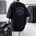 220G Heavy Weight Combed Cotton Short-sleeve T-shirt For Men, Drop Shoulder, Youth Summer Loose Fit, Large Size, Trendy,_viptrois.com
