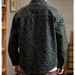 Denim Jacket Men's Large Size Trendy Brand Spring And Autumn 2024 New Retro Washed Jacquard Lapel Shirt Casual Shirt_viptrois.com