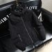 Men's All-Over Monogram Print Hooded Windbreaker Jacket, Lightweight Zip-Up Coat With Zipper Pockets, Water-Resistant Casual Outerwear For Spring/Fall_viptrois.com
