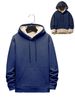 Men’s Plush Fleece Hoodie – Soft Lambskin-Like Texture, Warm & Cozy Winter Pullover_viptrois.com