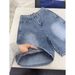 Men's Loose Straight Leg Denim Shorts Summer Style Cargo Patchwork Five Point Pants_viptrois.com