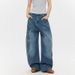 Tassel Ripped Jeans Men's Summer New Loose Straight Washed Old High Street Street Wide Leg Long Pants Trend_viptrois.com