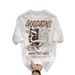Summer Heavyweight Pure Cotton Versatile Trendy Men's Short T-Shirt Crew Neck Casual Fashion Half Sleeve Tee Shirt Top_viptrois.com