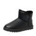 New cotton shoes for men plus thick snow boots for men outdoor warm cotton shoes_viptrois.com
