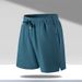 New Men's Quick Drying Loose Fit Five Point Sports Casual Pants Thin Ice Silk Beach Shorts_viptrois.com