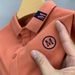 Men's Clothing Men's Summer Short Sleeve T-Shirt - Casual Loose Fit Breathable Polyester Top With Striped Pattern & Embroidered Detail_viptrois.com