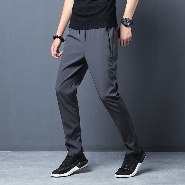Plus Size Men Pants 2023 New Men Pants Joggers Fiess Casual Quick Dry Outdoor Sweatpants Breathable Slim Elasticity_viptrois.com