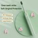 Adult Sonic Rechargeable Electric Toothbrush With 5pcs Soft Bristles Replaceable Brush Head Portable Case_viptrois.com