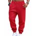 Men's Four Seasons Thin Terry Classic Sports Casual Jogging Training Fitness Sweatpants Men_viptrois.com