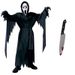 Halloween Children Adult Dress Up Scream Costume Horror Movie Cosplay Scary Dagger Knife Outfit_viptrois.com