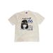 Unisex American Retro Manga Graphic Oversized T-Shirt Heavyweight 250gsm Pure Cotton Streetwear Tee for Men_viptrois.com