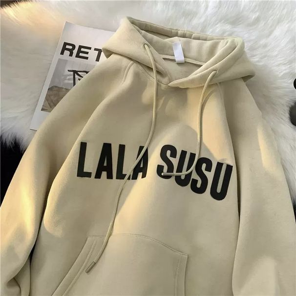 Trendy Casual Hooded Fleece Loose American Style Versatile Youth Fashion Men's Sweatshirt Jacket_viptrois.com